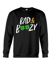 Bad and Boozy - St Patrick's Day Crewneck Sweatshirt thumbnail