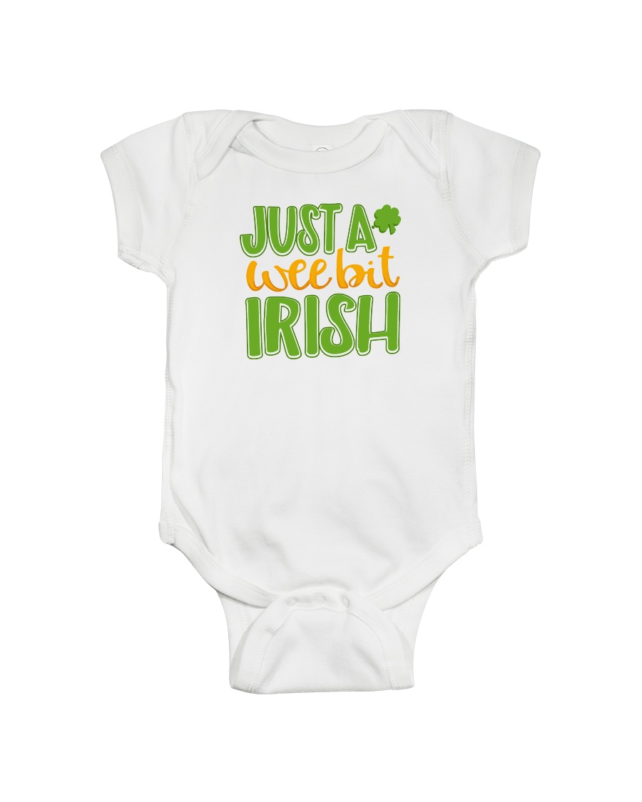 Just A Wee Bit Irish Onesie