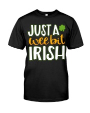 Just A Wee Bit Irish Classic T-Shirt thumbnail