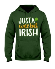 Just A Wee Bit Irish Hooded Sweatshirt thumbnail