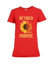 Retired Nurse Happier Premium Fit Ladies Tee thumbnail