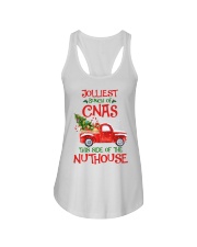 CNA - This side of the nuthouse Ladies Flowy Tank tile