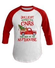 CNA - This side of the nuthouse Baseball Tee front