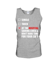 Nurse Status - Hospital Unisex Tank thumbnail