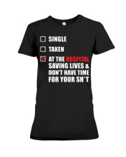 Nurse Status - Hospital Premium Fit Ladies Tee thumbnail