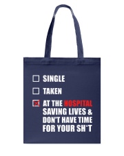 Nurse Status - Hospital Tote Bag thumbnail