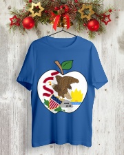 Illinois - National Teacher Day Classic T-Shirt lifestyle-holiday-crewneck-front-2
