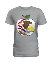 Illinois - National Teacher Day Ladies T-Shirt thumbnail