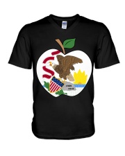 Illinois - National Teacher Day V-Neck T-Shirt thumbnail