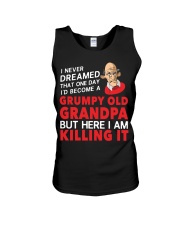 Grumpy Old Grandpa Unisex Tank thumbnail