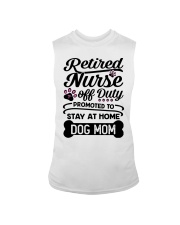 Retired Nurse - Stay at Home Dog Mom Sleeveless Tee thumbnail