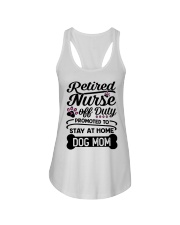 Retired Nurse - Stay at Home Dog Mom Ladies Flowy Tank thumbnail