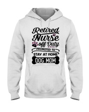 Retired Nurse - Stay at Home Dog Mom Hooded Sweatshirt thumbnail