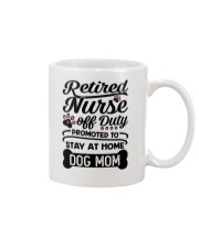 Retired Nurse - Stay at Home Dog Mom Mug thumbnail