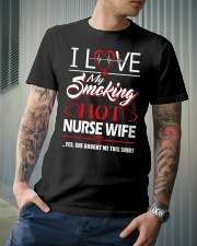 Smoking Hot Nurse Wife Classic T-Shirt lifestyle-mens-crewneck-front-6