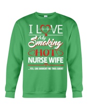 Smoking Hot Nurse Wife Crewneck Sweatshirt thumbnail
