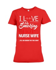 Smoking Hot Nurse Wife Premium Fit Ladies Tee thumbnail