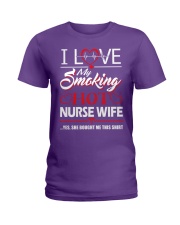 Smoking Hot Nurse Wife Ladies T-Shirt thumbnail