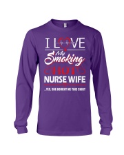 Smoking Hot Nurse Wife Long Sleeve Tee thumbnail