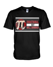 Pi Day - Irrational but Well rounded V-Neck T-Shirt thumbnail