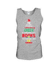 Librarian - The best way to spread Christmas Cheer Unisex Tank thumbnail