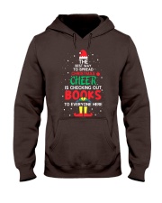 Librarian - The best way to spread Christmas Cheer Hooded Sweatshirt thumbnail