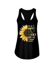 Nurse - Happy Go Lucky Ray Ladies Flowy Tank thumbnail