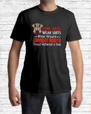 Proud Veteran's Son Classic T-Shirt lifestyle-mens-crewneck-front-1