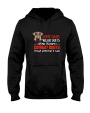 Proud Veteran's Son Hooded Sweatshirt thumbnail