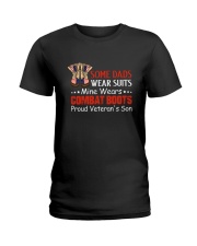 Proud Veteran's Son Ladies T-Shirt thumbnail