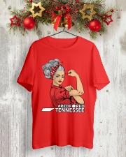 Tennessee Strong Teacher - RedforED Classic T-Shirt lifestyle-holiday-crewneck-front-2