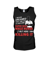 Dreamed Became a Super Sexy Male Nurse Unisex Tank thumbnail