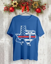 Nurse - Texas Flag Shirt Classic T-Shirt lifestyle-holiday-crewneck-front-2