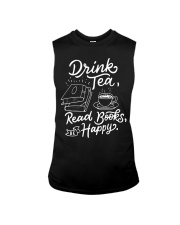 Drink tea - Read Books - Be Happy Sleeveless Tee thumbnail