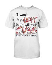 Nurse - Cuss The Whole Time Premium Fit Mens Tee thumbnail