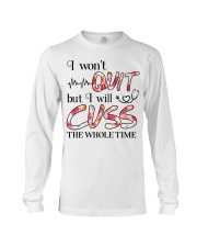 Nurse - Cuss The Whole Time Long Sleeve Tee thumbnail