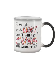 Nurse - Cuss The Whole Time Color Changing Mug thumbnail