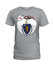 Nurse - National Nurse Week for Masschusetts Ladies T-Shirt thumbnail