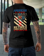 Retired Firefighter Classic T-Shirt lifestyle-mens-crewneck-back-3