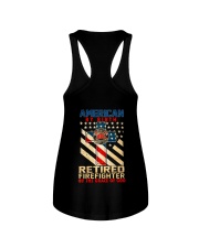 Retired Firefighter Ladies Flowy Tank thumbnail