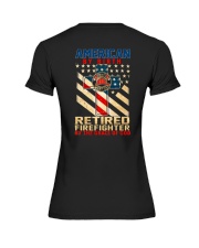 Retired Firefighter Premium Fit Ladies Tee thumbnail