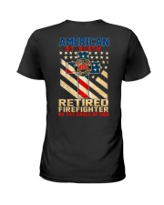 Retired Firefighter Ladies T-Shirt thumbnail