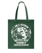 Veteran - Allergic Tote Bag thumbnail