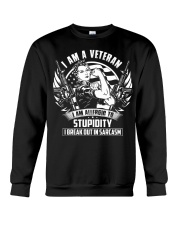 Veteran - Allergic Crewneck Sweatshirt thumbnail