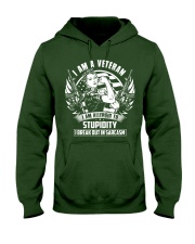 Veteran - Allergic Hooded Sweatshirt thumbnail