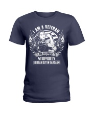 Veteran - Allergic Ladies T-Shirt thumbnail