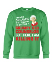 Grumpy Old Counselor Crewneck Sweatshirt thumbnail