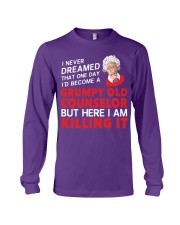 Grumpy Old Counselor Long Sleeve Tee thumbnail