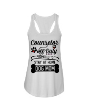 Counselor - Stay at Home Dog Mom Ladies Flowy Tank thumbnail