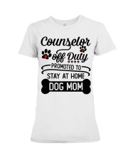 Counselor - Stay at Home Dog Mom Premium Fit Ladies Tee thumbnail